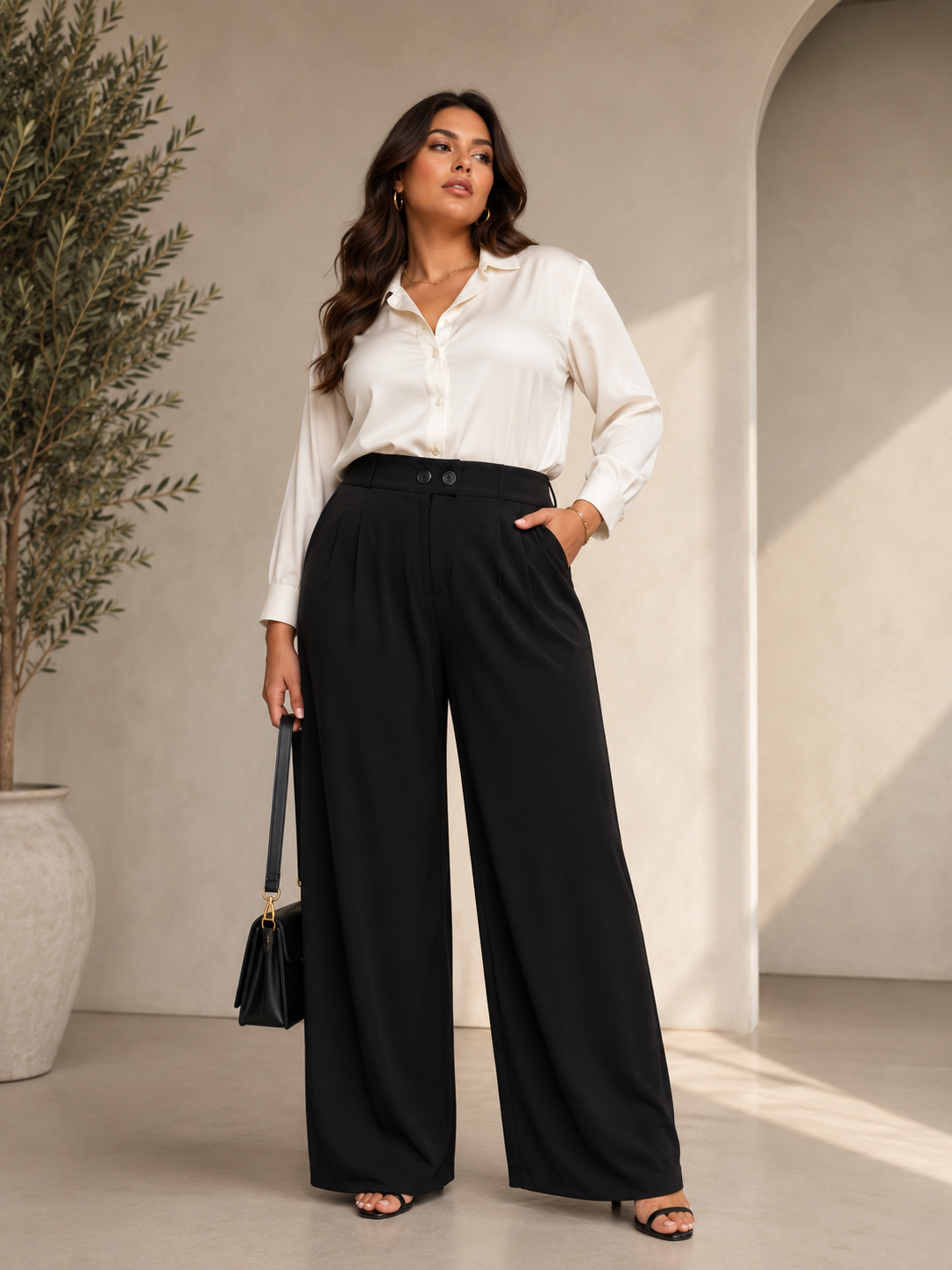 Pantaloni Zara Curvy