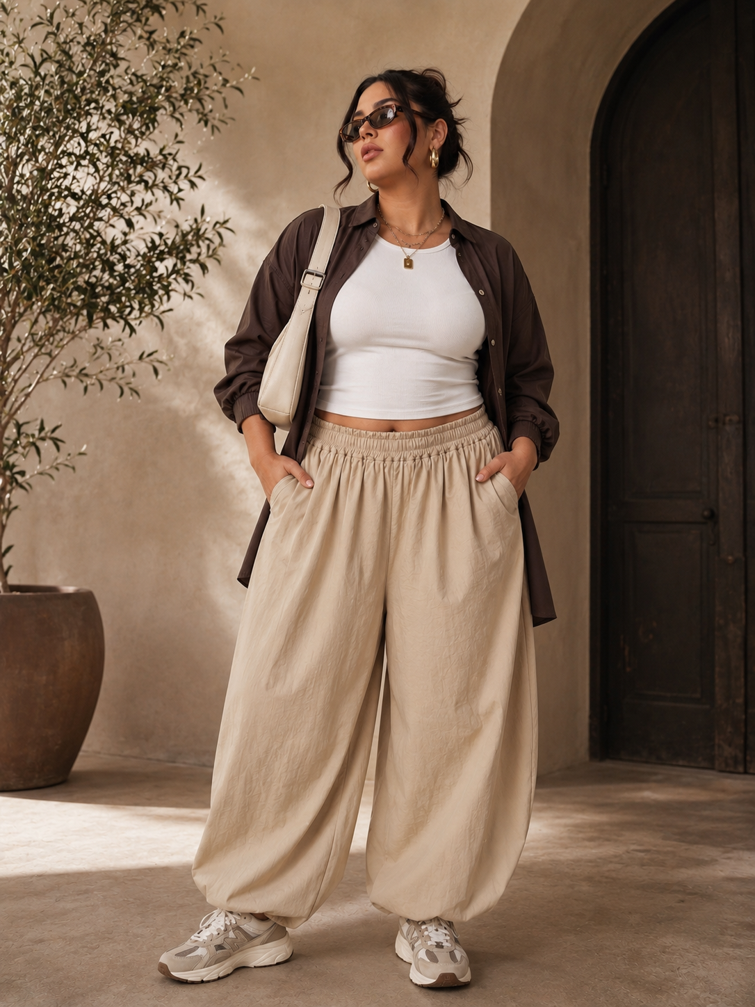 Pantaloni Balloon Curvy