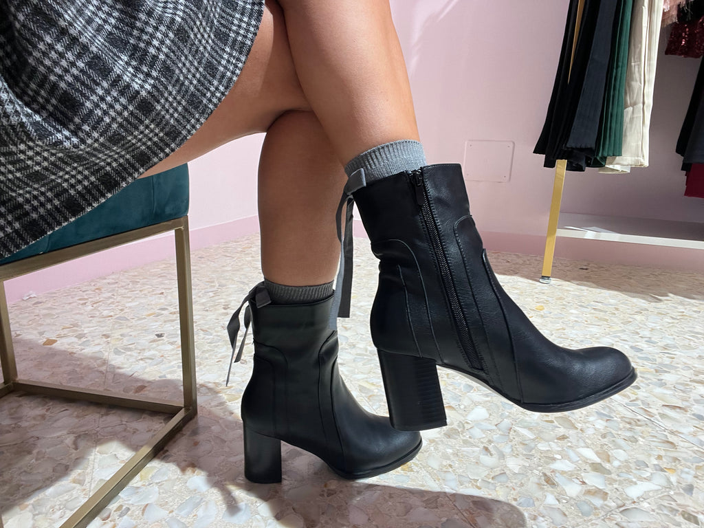 Stivaletto in ecopelle