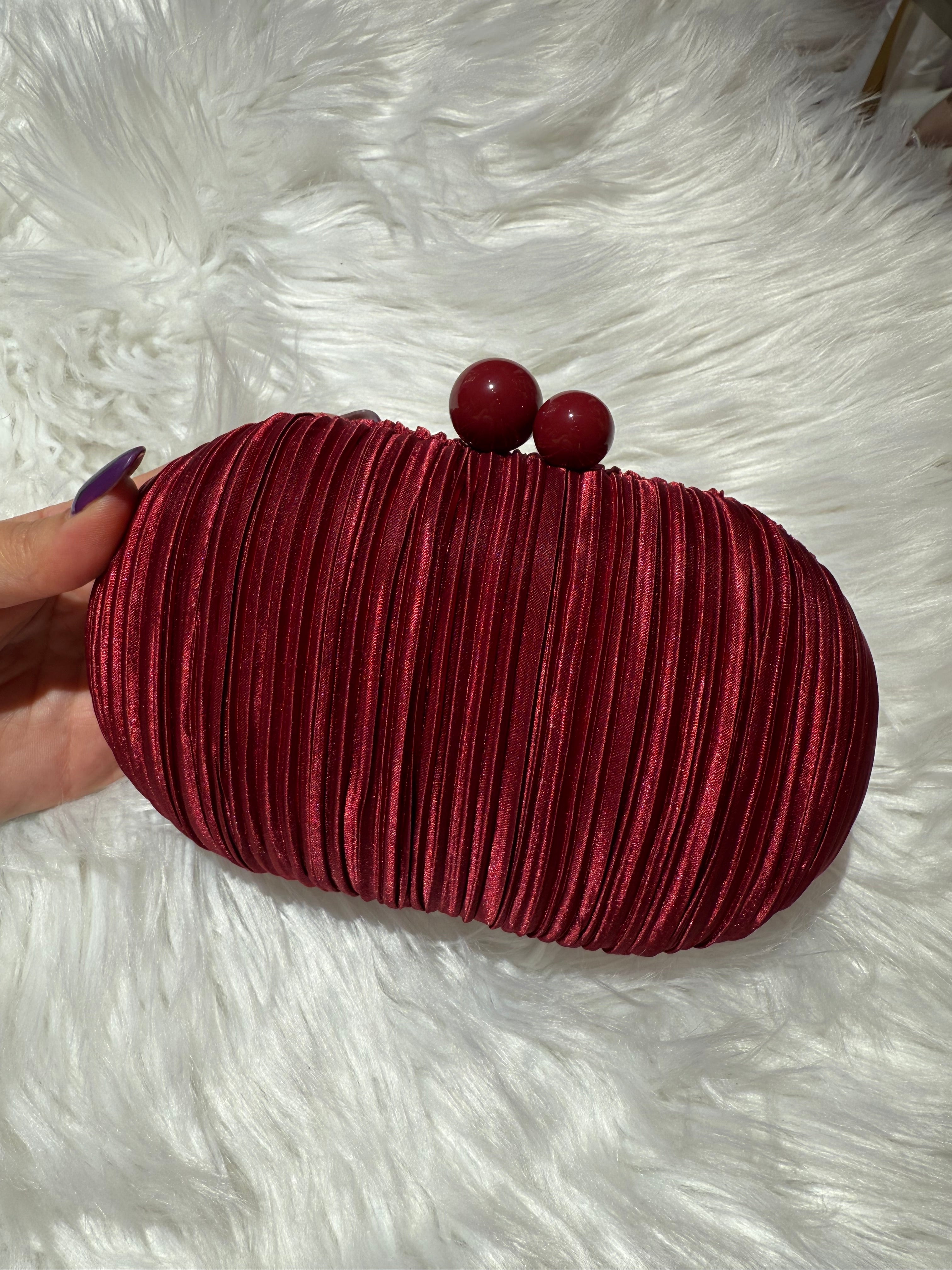 Pochette bordeaux