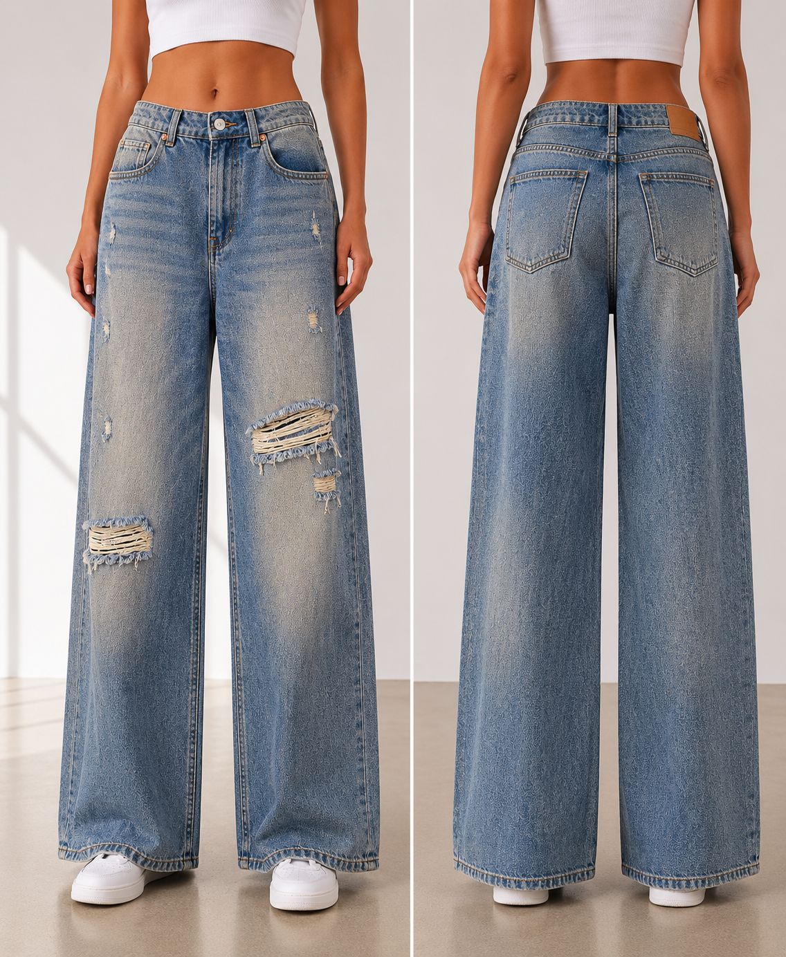 Jeans strappi