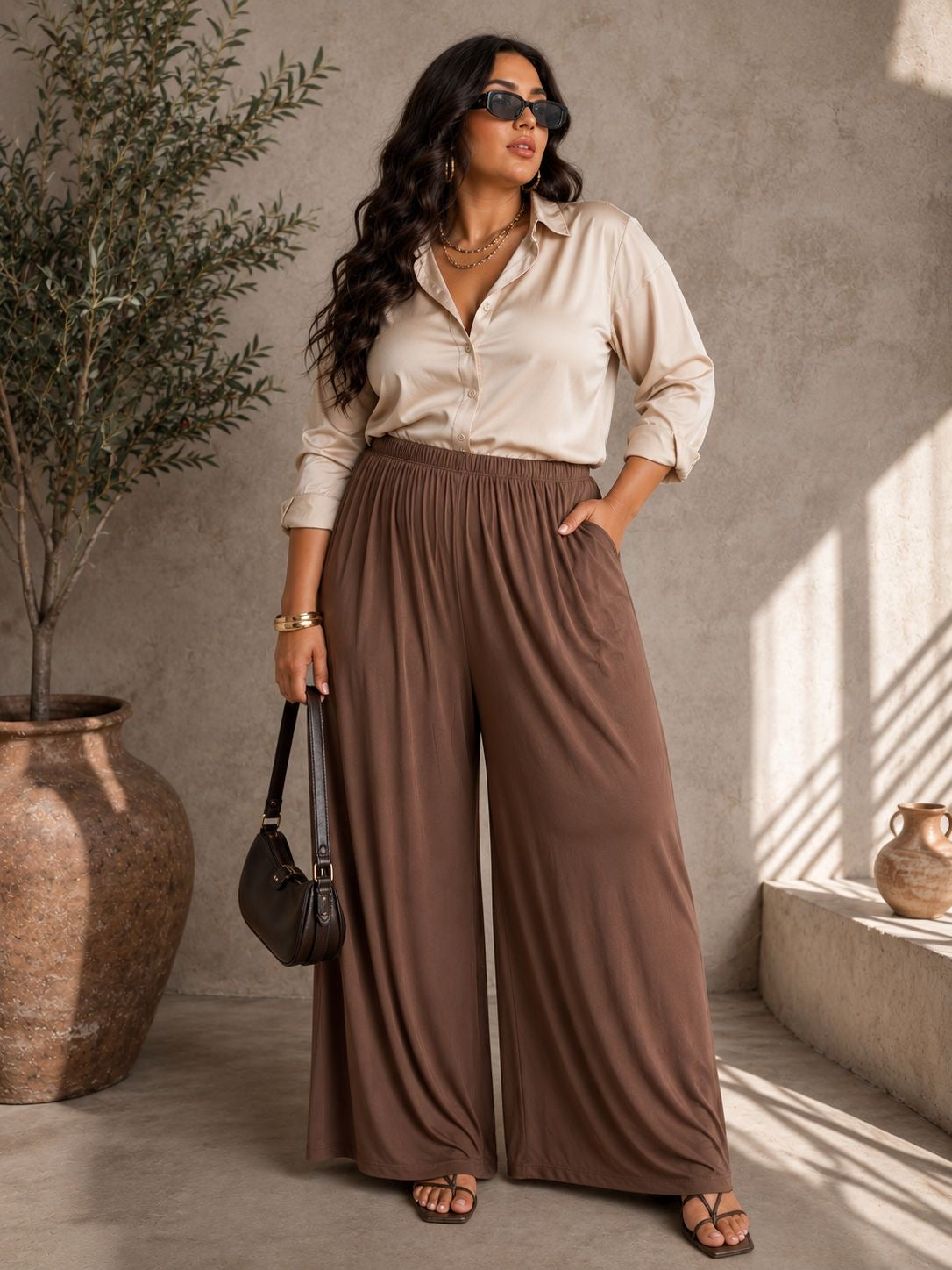 Pantalone curvy