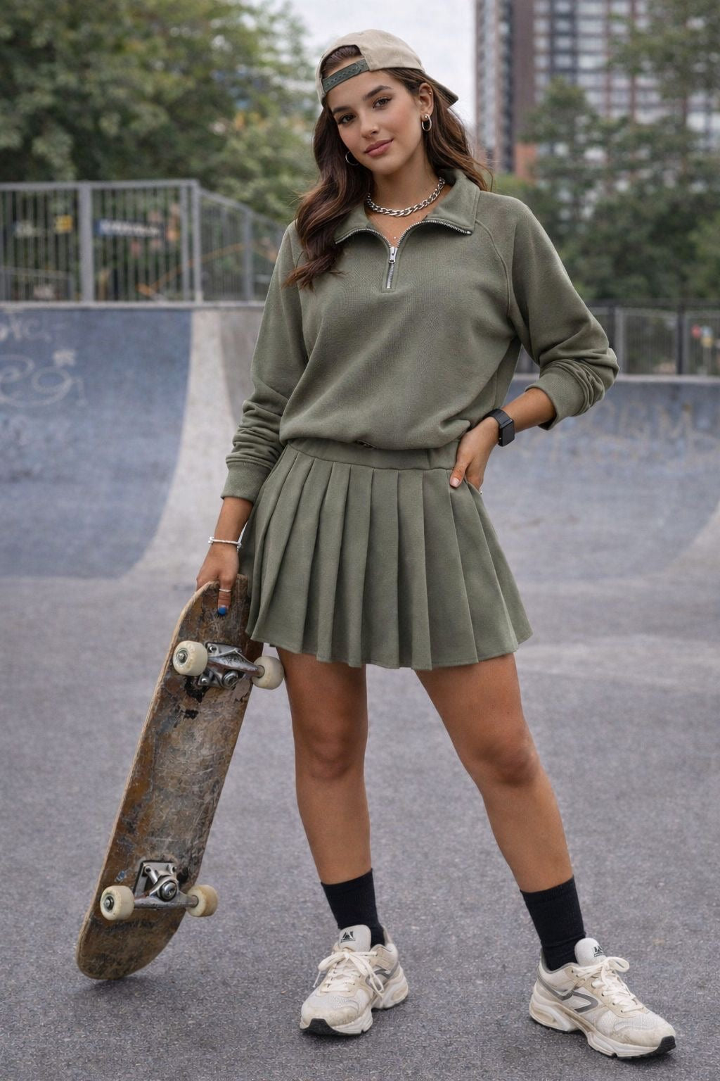 Coordinato cheerleader Verdone