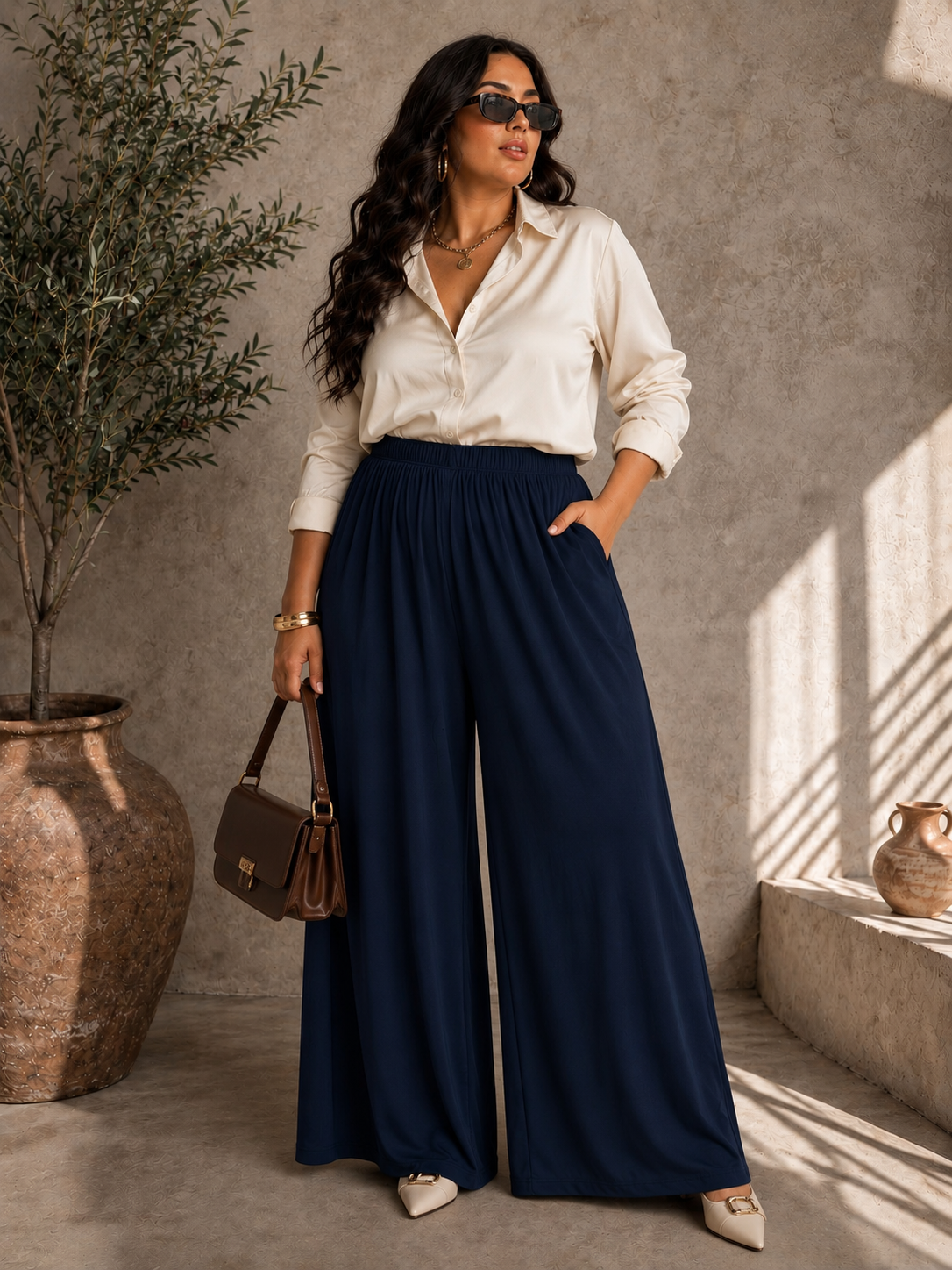 Pantalone curvy