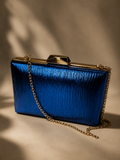 pochette blu e oro