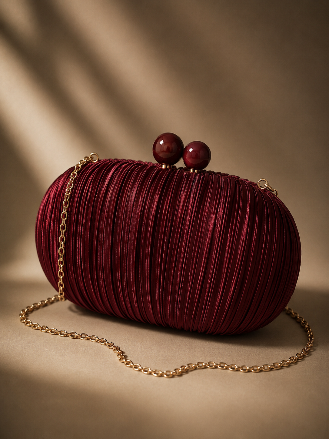 Pochette bordeaux